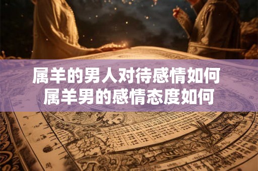 属羊的男人对待感情如何 属羊男的感情态度如何 属羊的男人对待感情如何 属羊男的感情态度如何