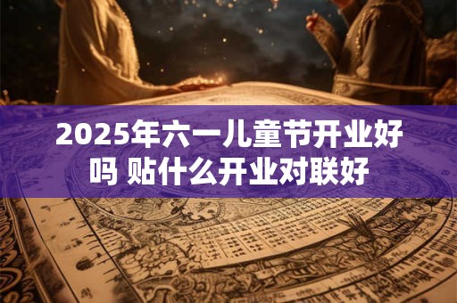 2025年六一儿童节开业好吗 贴什么开业对联好 2025年六一儿童节开业好吗 贴什么开业对联好