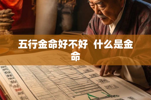 五行金命好不好 什么是金命 五行金命好不好 什么是金命