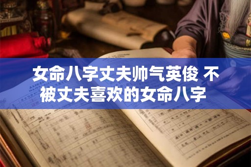 女命八字丈夫帅气英俊 不被丈夫喜欢的女命八字 女命八字丈夫帅气英俊 不被丈夫喜欢的女命八字