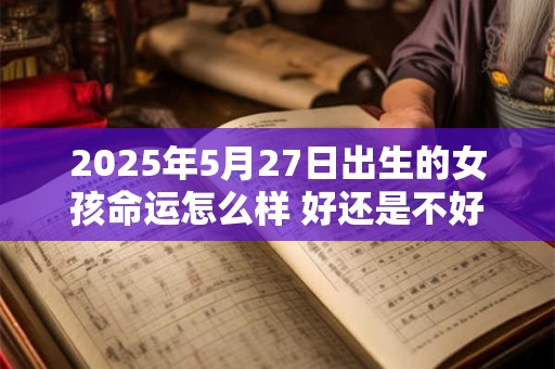2025年5月27日出生的女孩命运怎么样 好还是不好 2025年5月27日出生的女孩命运怎么样 好还是不好