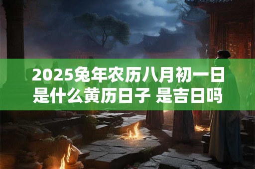2025兔年农历八月初一日是什么黄历日子 是吉日吗