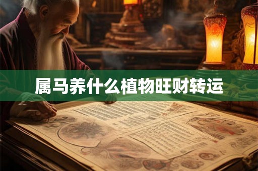 属马养什么植物旺财转运 属马养什么植物旺财转运