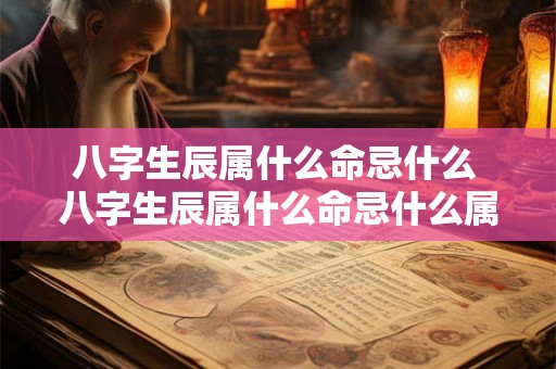 八字生辰属什么命忌什么 八字生辰属什么命忌什么属相
