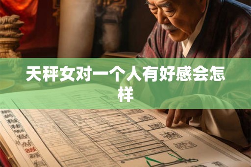 天秤女对一个人有好感会怎样 天秤女对一个人有好感会怎样