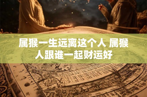 属猴一生远离这个人 属猴人跟谁一起财运好 属猴一生远离这个人 属猴人跟谁一起财运好