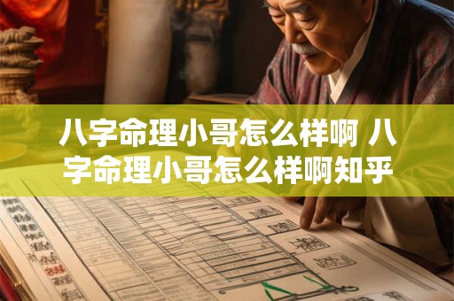 八字命理小哥怎么样啊 八字命理小哥怎么样啊知乎 八字命理小哥怎么样啊 八字命理小哥怎么样啊知乎