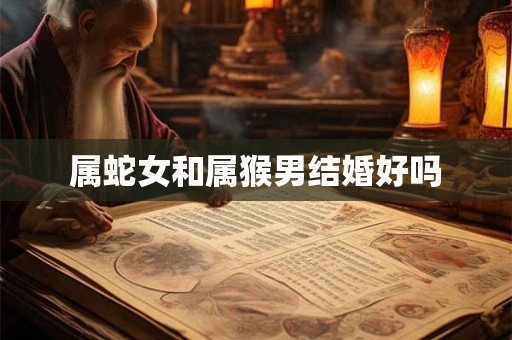 属蛇女和属猴男结婚好吗 属蛇女和属猴男结婚好吗