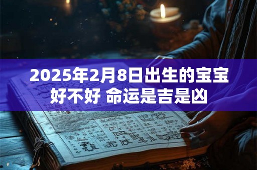 2025年2月8日出生的宝宝好不好 命运是吉是凶 2025年2月8日出生的宝宝好不好 命运是吉是凶