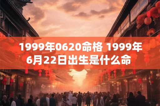 1999年0620命格 1999年6月22日出生是什么命 1999年0620命格 1999年6月22日出生是什么命