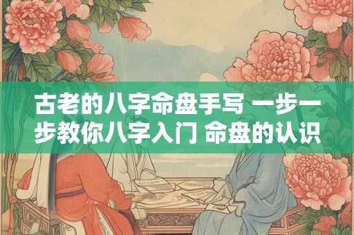 古老的八字命盘手写 一步一步教你八字入门 命盘的认识