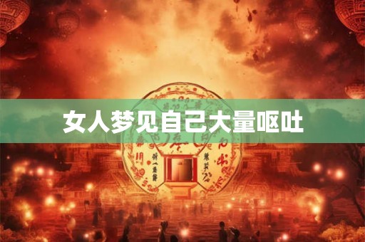 女人梦见自己大量呕吐 女人梦见自己大量呕吐