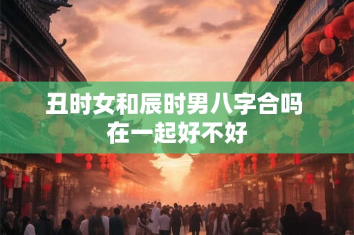 丑时女和辰时男八字合吗 在一起好不好 丑时女和辰时男八字合吗 在一起好不好
