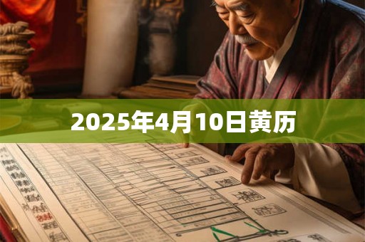 2025年4月10日黄历 2025年4月10日黄历