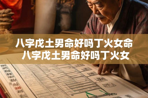 八字戊土男命好吗丁火女命 八字戊土男命好吗丁火女命婚姻 