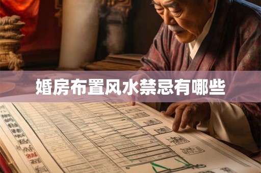 婚房布置风水禁忌有哪些