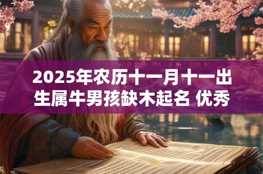 2025年农历十一月十一出生属牛男孩缺木起名 优秀不一般男孩名 2025年农历十一月十一出生属牛男孩缺木起名 优秀不一般男孩名