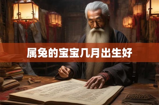 属兔的宝宝几月出生好 属兔的宝宝几月出生好