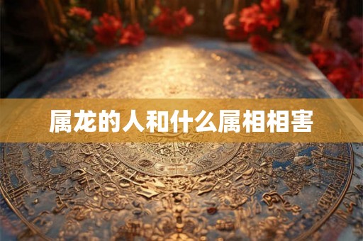 属龙的人和什么属相相害 属龙的人和什么属相相害