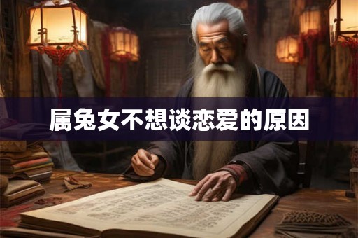 属兔女不想谈恋爱的原因 属兔女不想谈恋爱的原因