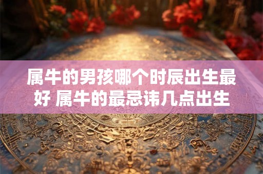 属牛的男孩哪个时辰出生最好 属牛的最忌讳几点出生 属牛的男孩哪个时辰出生最好 属牛的最忌讳几点出生