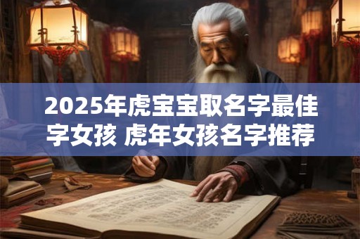 2025年虎宝宝取名字最佳字女孩 虎年女孩名字推荐 2025年虎宝宝取名字最佳字女孩 虎年女孩名字推荐