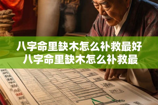八字命里缺木怎么补救最好 八字命里缺木怎么补救最好的方法
