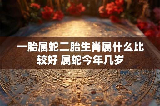一胎属蛇二胎生肖属什么比较好 属蛇今年几岁 一胎属蛇二胎生肖属什么比较好 属蛇今年几岁
