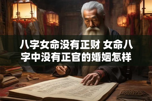 八字女命没有正财 女命八字中没有正官的婚姻怎样 八字女命没有正财 女命八字中没有正官的婚姻怎样