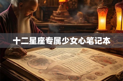 十二星座专属少女心笔记本 十二星座专属少女心笔记本