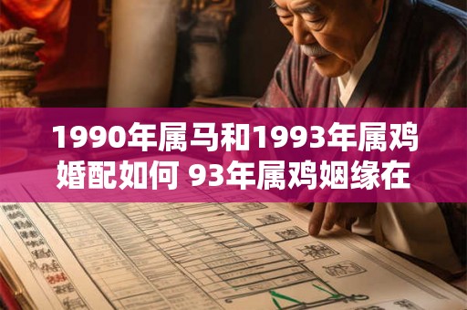 1990年属马和1993年属鸡婚配如何 93年属鸡姻缘在哪年 1990年属马和1993年属鸡婚配如何 93年属鸡姻缘在哪年