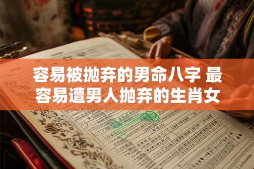容易被抛弃的男命八字 最容易遭男人抛弃的生肖女 容易被抛弃的男命八字 最容易遭男人抛弃的生肖女