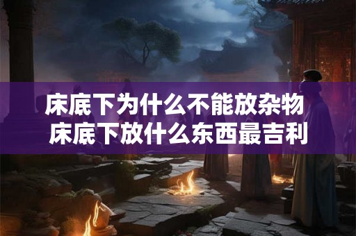 床底下为什么不能放杂物 床底下放什么东西最吉利 床底下为什么不能放杂物 床底下放什么东西最吉利