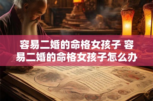 容易二婚的命格女孩子 容易二婚的命格女孩子怎么办 容易二婚的命格女孩子 容易二婚的命格女孩子怎么办