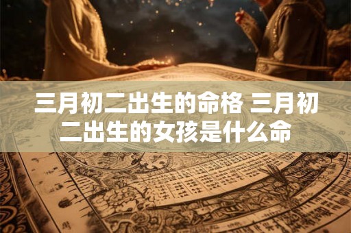 三月初二出生的命格 三月初二出生的女孩是什么命 三月初二出生的命格 三月初二出生的女孩是什么命