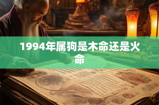 1994年属狗是木命还是火命 1994年属狗是木命还是火命