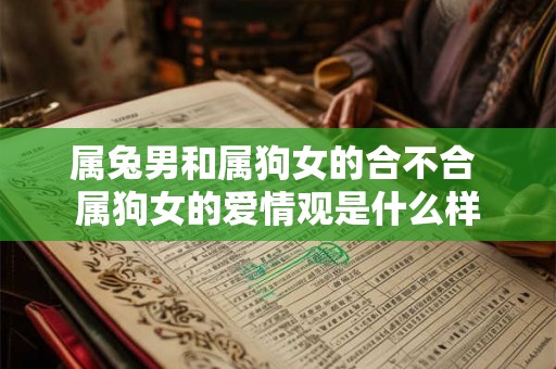 属兔男和属狗女的合不合 属狗女的爱情观是什么样 属兔男和属狗女的合不合 属狗女的爱情观是什么样