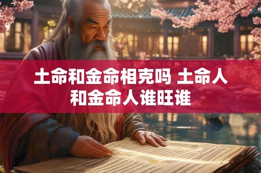 土命和金命相克吗 土命人和金命人谁旺谁 土命和金命相克吗 土命人和金命人谁旺谁