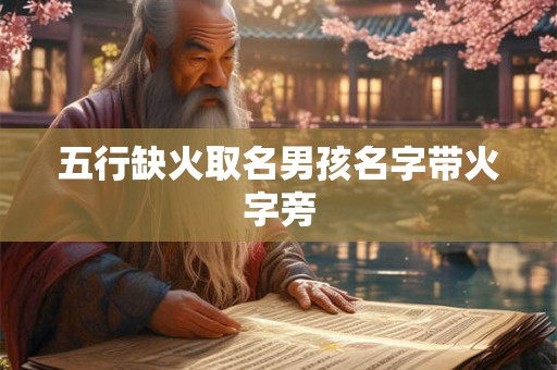 五行缺火取名男孩名字带火字旁 五行缺火取名男孩名字带火字旁