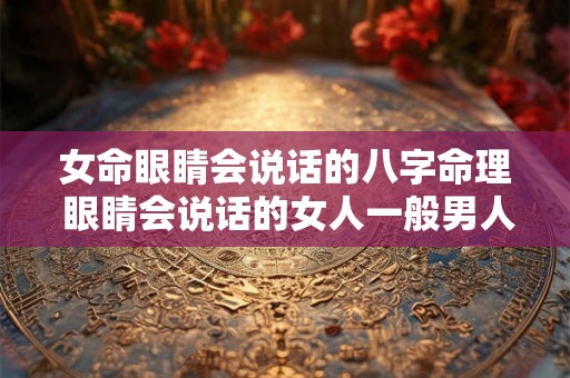 女命眼睛会说话的八字命理 眼睛会说话的女人一般男人驾驭不了