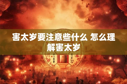 害太岁要注意些什么 怎么理解害太岁 害太岁要注意些什么 怎么理解害太岁