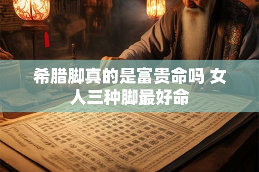 希腊脚真的是富贵命吗 女人三种脚最好命 希腊脚真的是富贵命吗 女人三种脚最好命