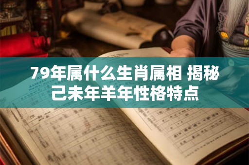 79年属什么生肖属相 揭秘己未年羊年性格特点 79年属什么生肖属相 揭秘己未年羊年性格特点