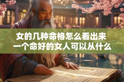 女的几种命格怎么看出来 一个命好的女人可以从什么地方看出来