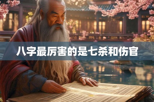 八字最厉害的是七杀和伤官 八字最厉害的是七杀和伤官