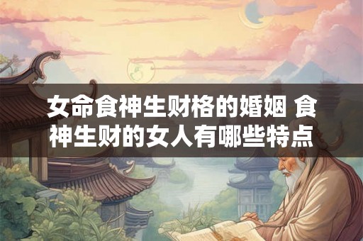 女命食神生财格的婚姻 食神生财的女人有哪些特点 女命食神生财格的婚姻 食神生财的女人有哪些特点