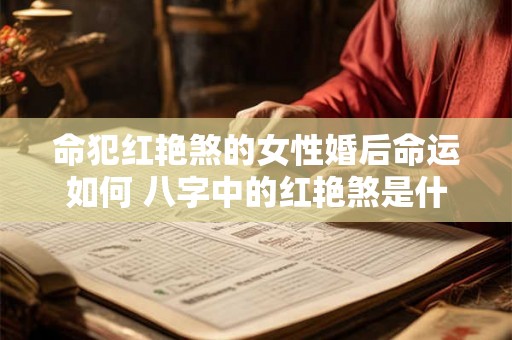命犯红艳煞的女性婚后命运如何 八字中的红艳煞是什么意思
