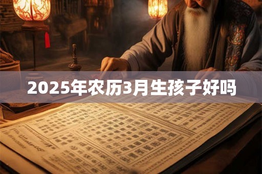 2025年农历3月生孩子好吗 2025年农历3月生孩子好吗