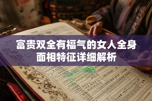 富贵双全有福气的女人全身面相特征详细解析 富贵双全有福气的女人全身面相特征详细解析