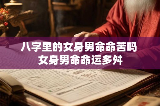 八字里的女身男命命苦吗 女身男命命运多舛 八字里的女身男命命苦吗 女身男命命运多舛